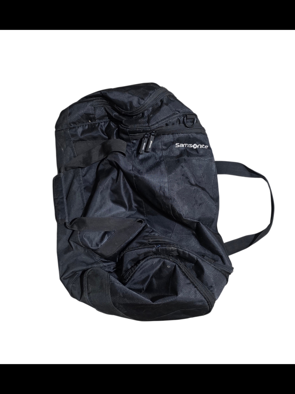 Samsonite Black Travel Duffel Bag with Dual Handles